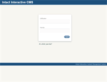 Tablet Screenshot of cms.inin.ro